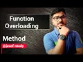 Function Overloading User Defined Method Day 9 ICSE