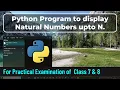 Annual Exam Practical - 2024 TOUCHPAD Class 8 Class 7 Python coding hub Natural no