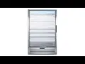 AccuCold Refrigerator Model AL752BKSSHV Error Codes