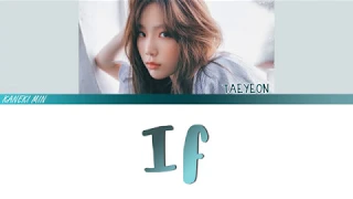 taeyeon if ost hong gildong ost color coded lyrics han rom eng 