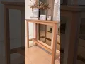 CONSOLE TABLE EASY BUILD - Save yourself 800