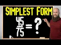 Simplest Form Writing Fractions In Simplest Form