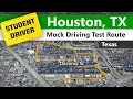 Houston Dacoma St Driving Test Route - Mock Texas TDPS DMV Route