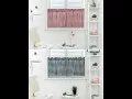 Buffalo Check Gingham Kitchen Curtain Tier