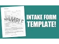 Best Intake Form Template for Mental Health Assessment
