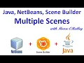Java NetBeans Scene Builder - Multiple Scenes