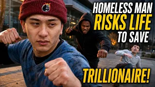 Homeless Man Risks Life To Save Trillionaire | Sameer Bhavnani