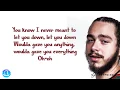 Post Malone - Better Now