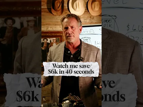 Watch me Save $6,000 in 40 Seconds