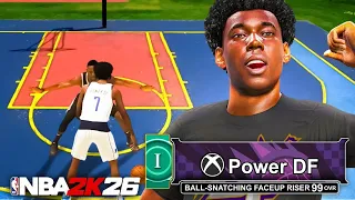 FIRST PARK GAMEPLAY WITH STRETCH BIG BUILD ON NBA 2K26... (THE NEW BEST BUILD)