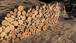 We Had a VERY Unusual Firewood Order 1 Cord of 10 Wood
