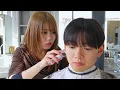 Lagu (ASMR) Authentieke Koreaanse Knipbeurt in Sendai, Japan door een Ervaren Vrouwelijke Stylist
