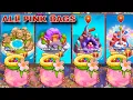 Download Lagu 4 Pink Bags On Traveler's Island, Snow Shelter, Magical Mine, Worklins' Village | Family Island pink