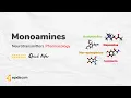 Neurotransmitters Pharmacology - Monoamines