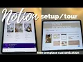 HOW TO USE NOTION Easy Notion Setup for Beginners free templates Customization Productivity
