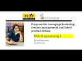 Web Programming Task 8 Web Programming Java Institute