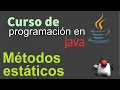 Curso de Java desde Cero METODOS ESTATICOS 65