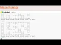 Maze Runner Java Program