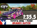 Lagu iRacing GR86 Brands Hatch Guide 1:35.5 Toyota GR86 Brands Hatch Track Guide Fixed