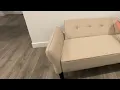 Download Lagu EROMMY Futon Sofa Bed, Versatile Convertible Futons Love Seat Sleeper Sofa Bed Review