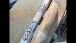 19 June 2023  24 pieces of glassfibre to reenforce rubrail at gaps