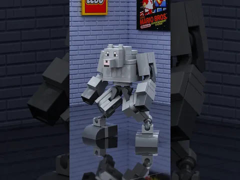 Mini wolfie🐺 - Minecraft #LEGO #stopmotion