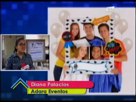 Elaboramos un centro de mesa para graduación