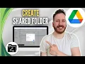 How To Create A Shared Folder In Google Drive
