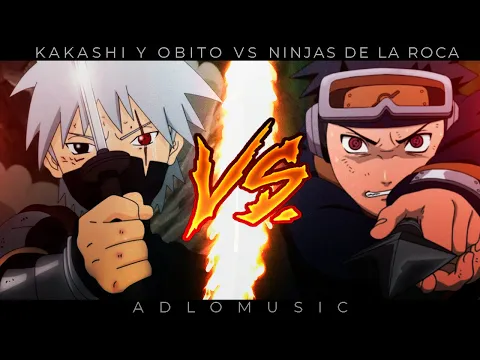 Download MP3 KAKASHI Y OBITO VS. NINJAS DE LA ROCA RAP | Naruto Shippuden |2021 | AdloMusic (Prod. Rayka)