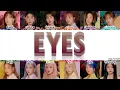 Download Lagu IZ*ONE (아이즈원) - 'EYES' Lyrics [Color Coded_Han_Rom_Eng]