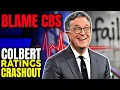 Colbert Ratings CRASH to Record Lows FCC Prepares to SQUEEZE All of Late Night TV Before Midterms