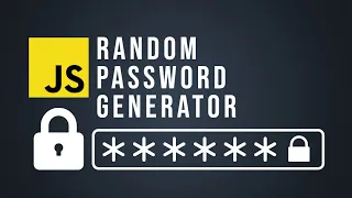Random Password Generator in JavaScript Beginner Tutorial