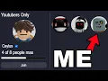 Joining YouTubers Private Servers in Roblox
