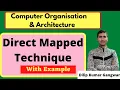 Direct Mapping Technique - With Example Computer Organisation and Architecture GATE