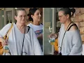 Bridget Fonda showcases dramatic weight loss in off-the-shoulder look