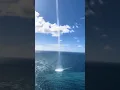 Download Lagu Stunning Ocean Waterspout Swirls Under Clear Blue Skies #nature #shorts #waterspout #wow #incredible