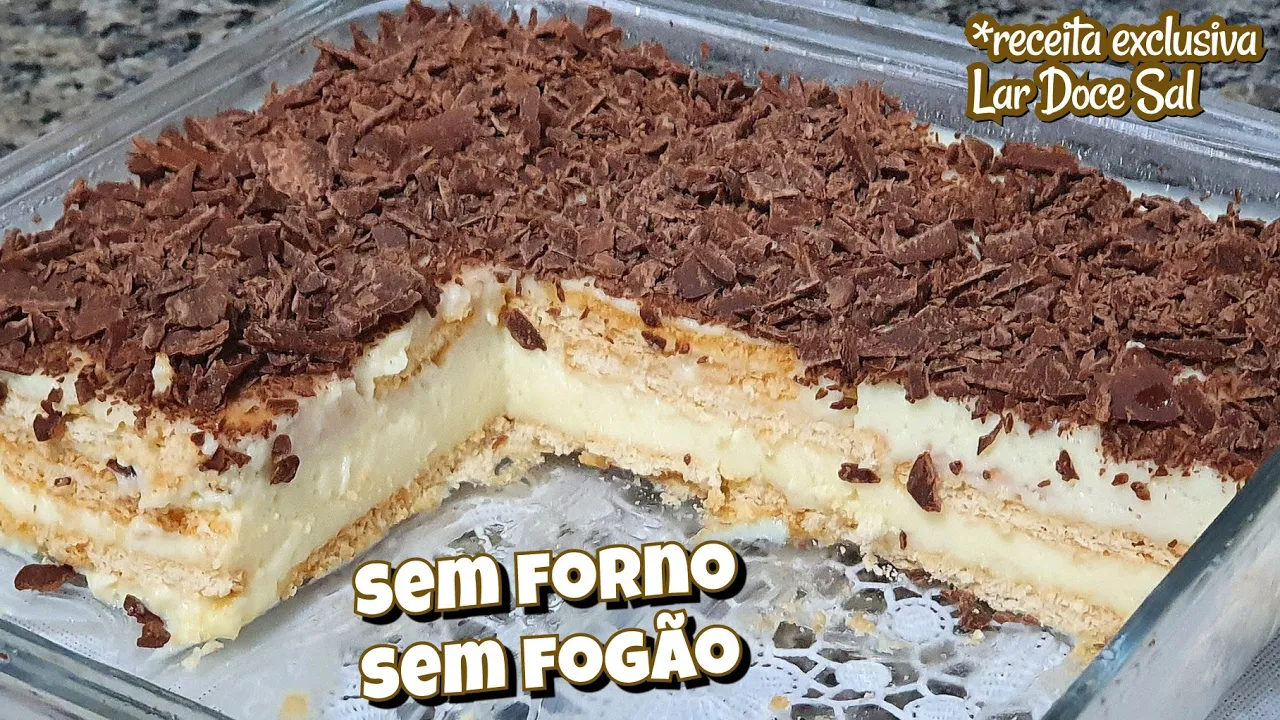 BOLO DE LIMÃO COM PÃO DE LÓ - O MELHOR E SUPER MOLHADINHO