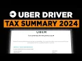 How to Read Uber Tax Summary 2025 in Canada Calculate Uber Driver Earnings and Deductions