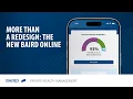 More Than A Redesign The New Baird Online