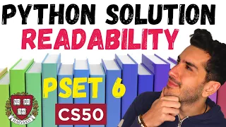 PROBLEM SET 6 READABILITY SOLUTION CS50