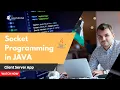 How to write a Client Server App with Socket Programming in Java Abiding Tech
