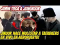 Lagu JIKOOK EN VIVO PARA TAEKOOKERS QUE NO SOPORTAN LOS COQUETEOS EN EL AEROPUERTO