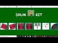 DRUM KIT USING HTML CSS AND JAVASCRIPT WEB DEVELOPMENT FOR BEGINNERS