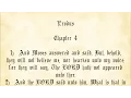 Exodus Chapter 4 - King James Authorized Version with text
