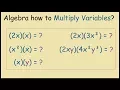 What is 2x times x in Algebra Multiplying Variables