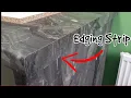 How To Apply And Finish A Kitchen Worktop Edging Strip diy