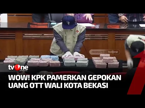 KPK Beberkan Barang Bukti OTT Wali Kota Bekasi