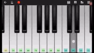 عزف النشيد الوطني المغربي على البيانو للهاتف النقال 