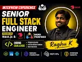 My interview experience Senior Full Stack Engineer MERN Nest js Micro Frontends