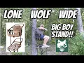 Lone Wolf Wide Sit Climb Combo II Big Boy Stand